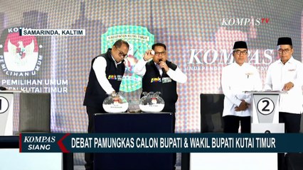 Cabup-Cawabup Kutai Timur Saling Adu Gagasan dalam Debat Publik Kedua, Siapa Unggul?