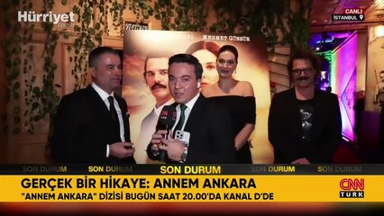 CNN Türk "Annem Ankara" dizisinin galasında