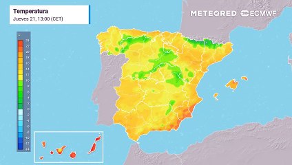 El viernes amanecerá con mucho frío en zonas de montaña del norte de España