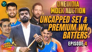 OneIndia Mock Auction | UnCapped set & Premium WK Batters | Episode 4 | Oneindia Howzat