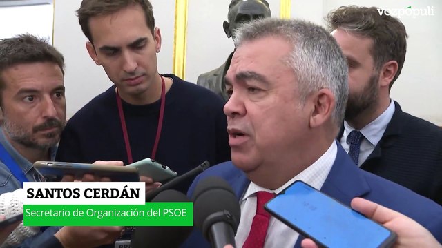 Santos Cerdán desmiente a Aldama: No hemos recibido dinero, es absolutamente falso