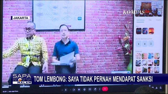 Tom Lembong Jelaskan Kronologi Proses Hukumnya di Sidang Praperadilan Kasus Korupsi Impor Gula