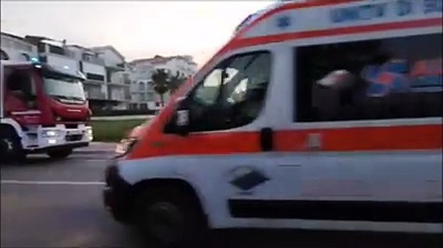Bimbo caduto dal balcone, la corsa per salvarlo: prima in ambulanza e poi con l'elicottero del 118 fino a Teramo
