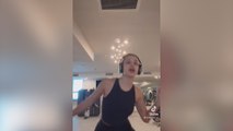 El baile viral de Emilia que corta la respiración a sus seguidores