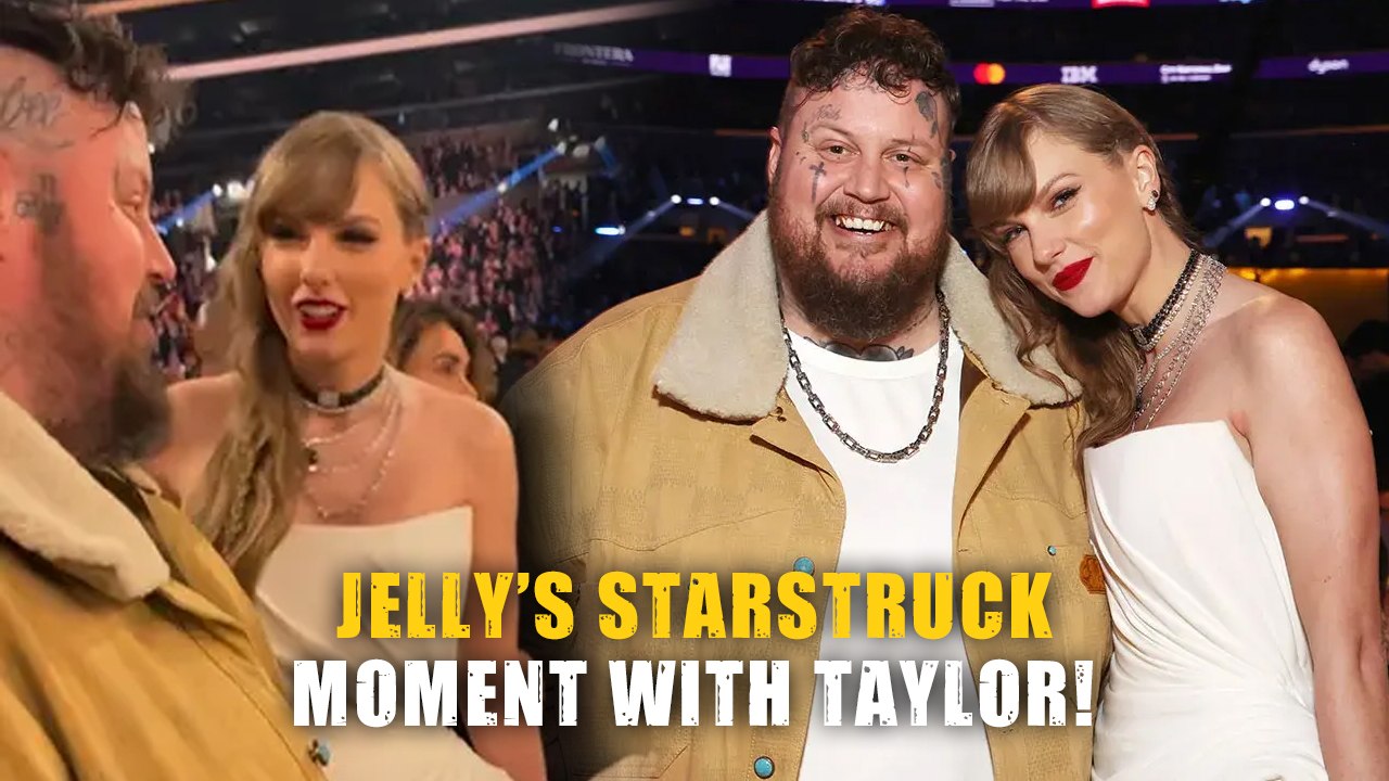 "I Did So Bad!" – Jelly Roll Fumbles During Starstruck Moment With Taylor Swift
