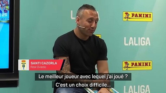 Cazorla cite les 3 meilleurs joueurs avec lesquels il a évolué