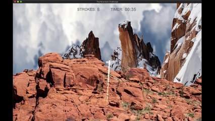 Golf Challenge in 2:35 - 35 strokes