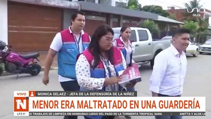 SCZ MENOR ERA MALTRATADO EN GUARDERIA DELA VILLA PRIMERO DE MAYO