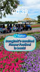 Bangkok’s Flower Festival returns