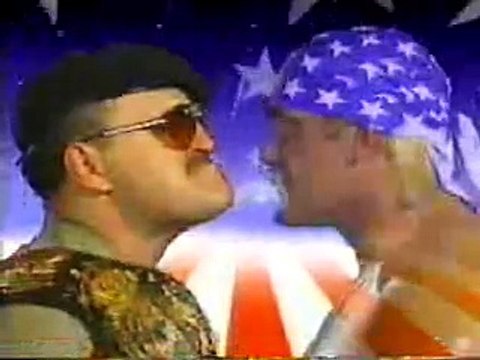Hulk Hogan vs Sgt Slaughter (WrestleMania VII)