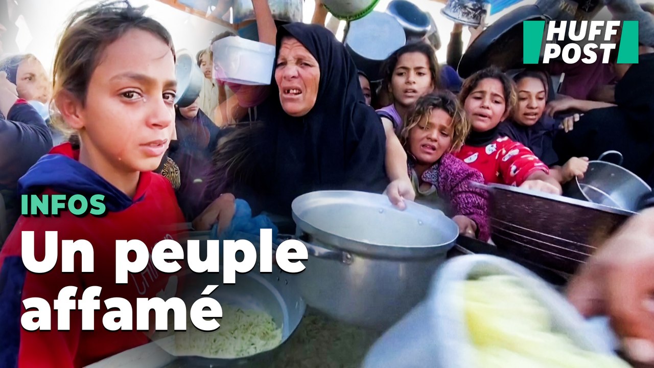 À Gaza, ces scènes chaotiques de distribution alimentaire révèlent la famine qui guette