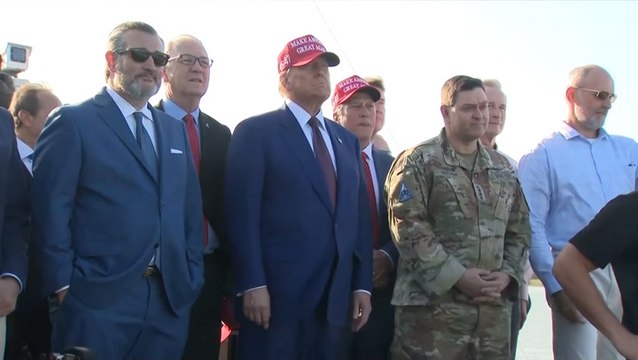 Donald Trump joins Elon Musk for SpaceX Starship rocket launch