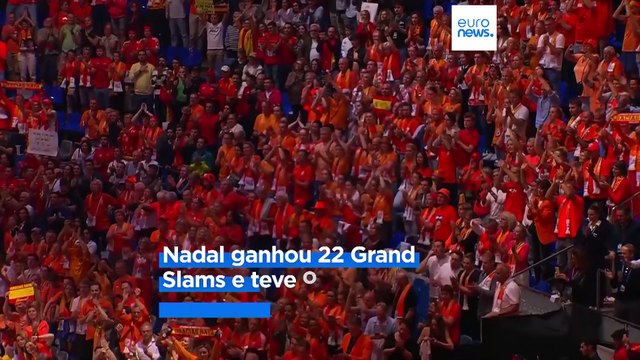 Lenda do ténis Rafael Nadal despede-se após eliminação na Taça Davis