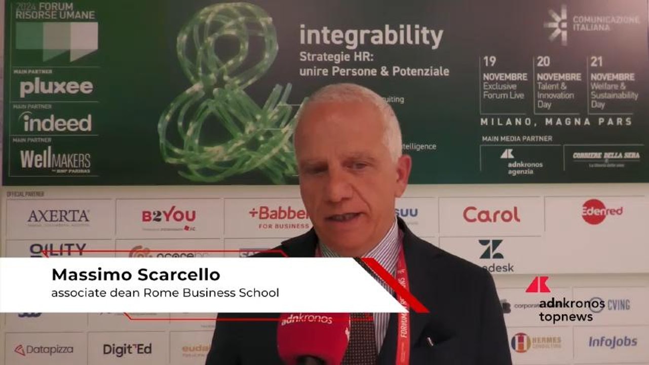 Forum risorse umane, Scarcello (Rome Business School): “Ai porta cambio di paradigma nel lavoro: da ‘skill for life’ a 'lifelong learning’”