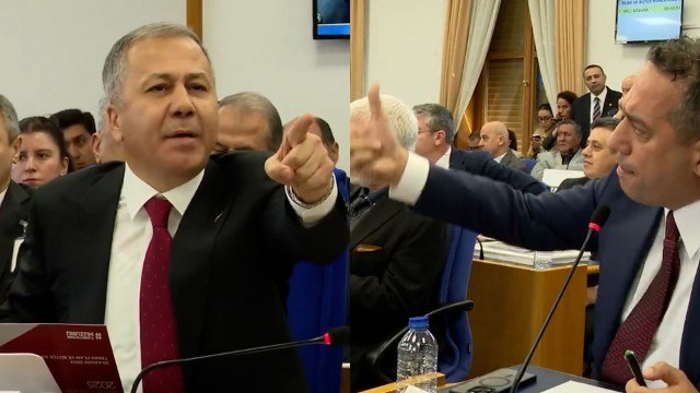 Ali Yerlikaya ile Ali Mahir Başarır arasında sert tartışma