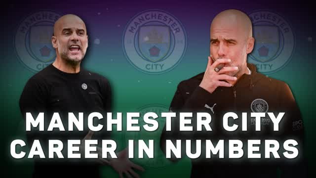 Pep Guardiola - Manchester City career in numbers