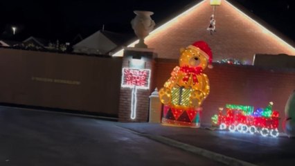 Wales town dazzles with extravagant holiday display, sparking Christmas excitement