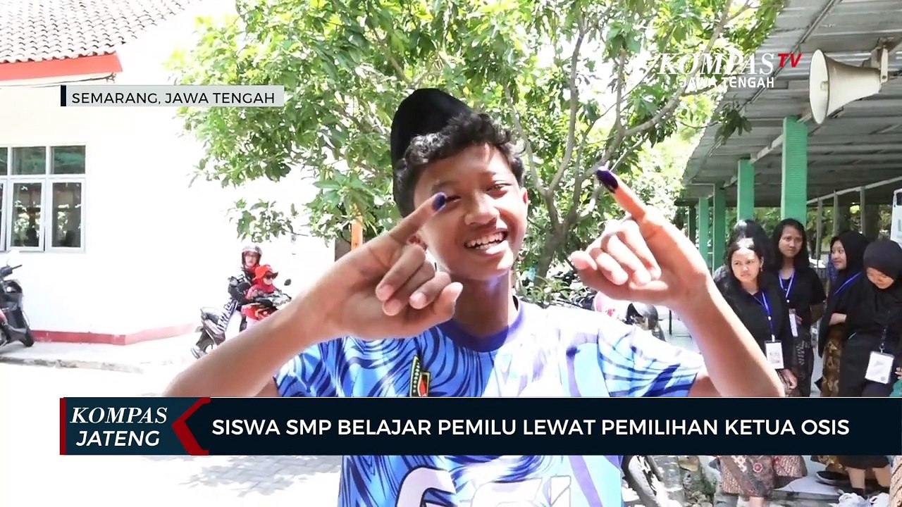 Siswa SMP Belajar Pemilu Lewat Pemilihan Ketua Osis