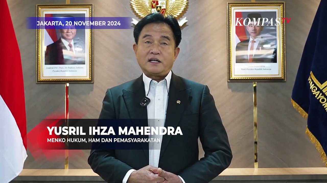 [FULL] Menko Yusril Soal Pemindahan Mary Jane, Terpidana Mati Kasus Narkotika asal Filipina