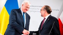 Ukrainischer Außenminister Sybiha besucht Österreich