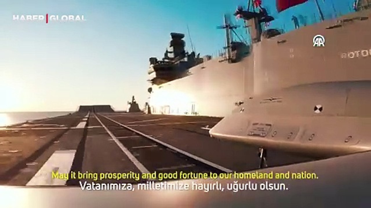 Selçuk Bayraktar, TB3'ün başarısını "Sevdamızın peşini hiç bırakmadık" sloganıyla sosyal medya hesabından paylaştı