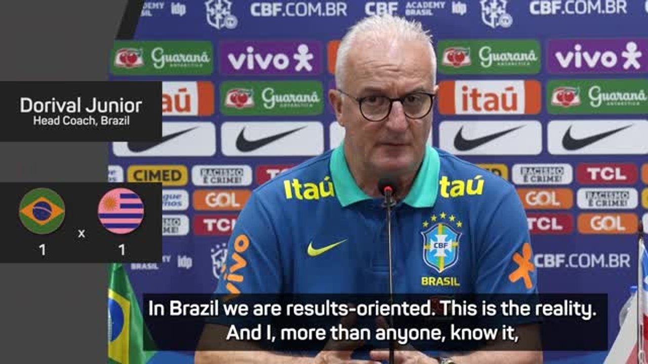 Under-pressure Dorival understands Brazil job is under threat