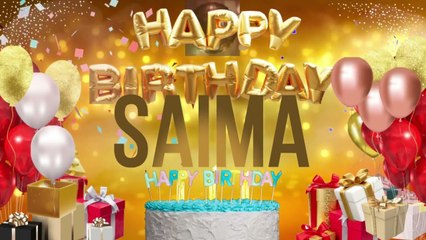 SAiMA - Happy Birthday Saima