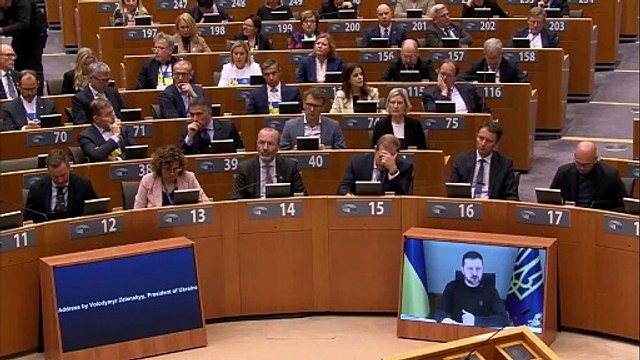 Zelenski a PE tras mil días de guerra: Juntos hemos logrado mucho, tenemos que hacer más