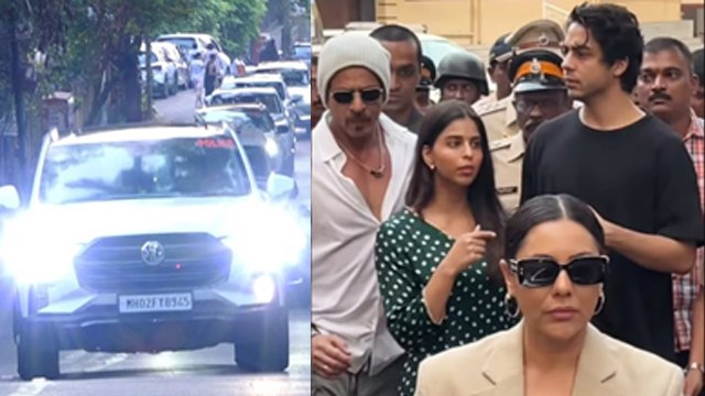 Maharashtra Election 2024: Shah Rukh Khan, Gauri Khan & Suhana Aryan Cast Vote At Bandra Full Video