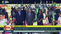 Brazilian President Lula receives his Chinese counterpart Xi Jingping