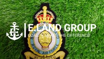 Embroidered Badges - RAF Patches, Bullion Wire Blazer Badge, WW2 RAF Balloon Command Blazer Badge