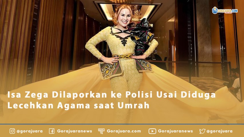 RESMI! Isa Zega Dilaporkan ke Polisi Usai Diduga Lecehkan Agama saat Umrah