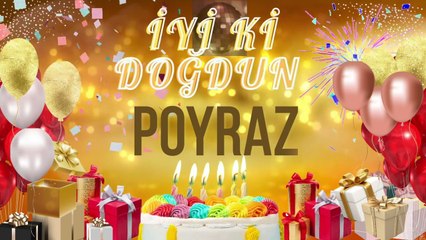 POYRAZ - Doğum Günün Kutlu Olsun Poyraz