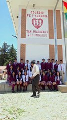 emotiva despedida de un maestro a sus alumnos