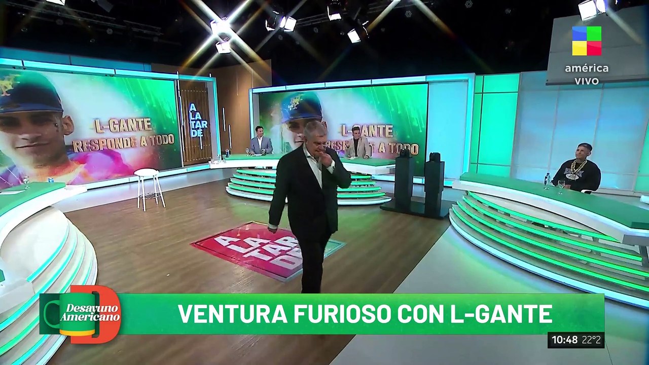 La furia de Luis Ventura: L-Gante lo dejó plantado y lo comparó con Jorge Rial