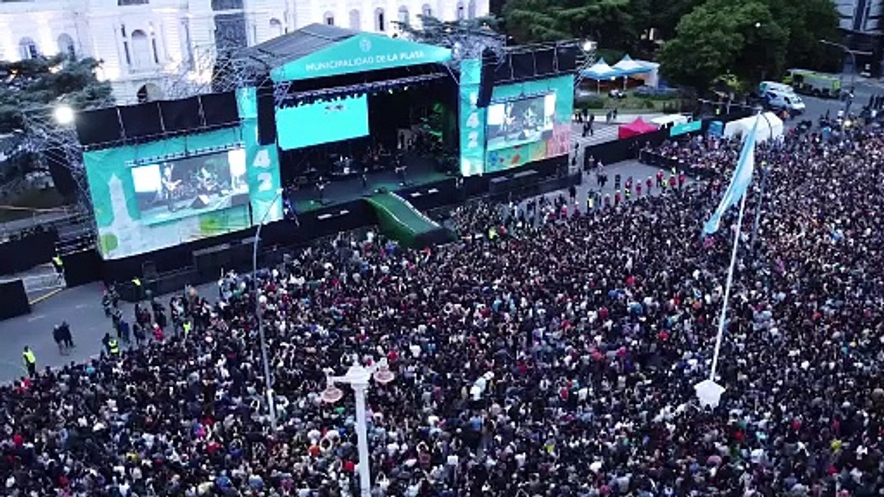 Festejos en La Plata