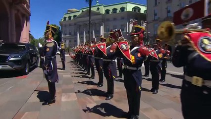 Así fue la llegada de Giogia Meloni a la Casa Rosada