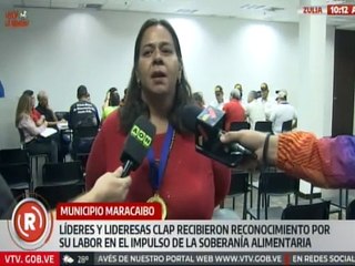 Zulia I En el mcpio. Maracaibo los líderes del Clap recibieron reconocimiento por parte de MINPPAL