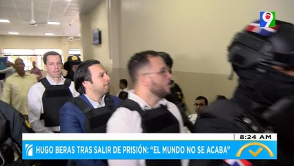 Hugo Beras tras salir de prisión: “El mundo no se acaba” | El Despertador