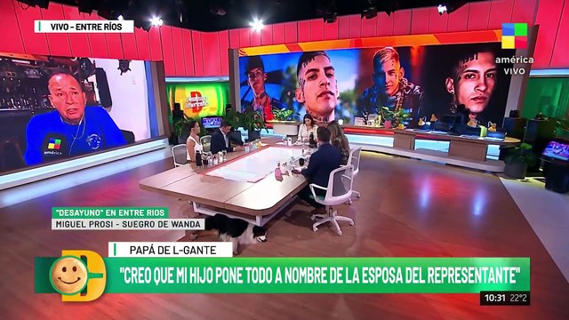 El papá de L-Gante se refirió a una escandalosa separación con Wanda Nara A él lo va a dejar...