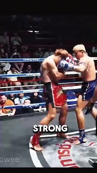 The power of Muay Thai fighters #muaythai #ko #shorts #fighting