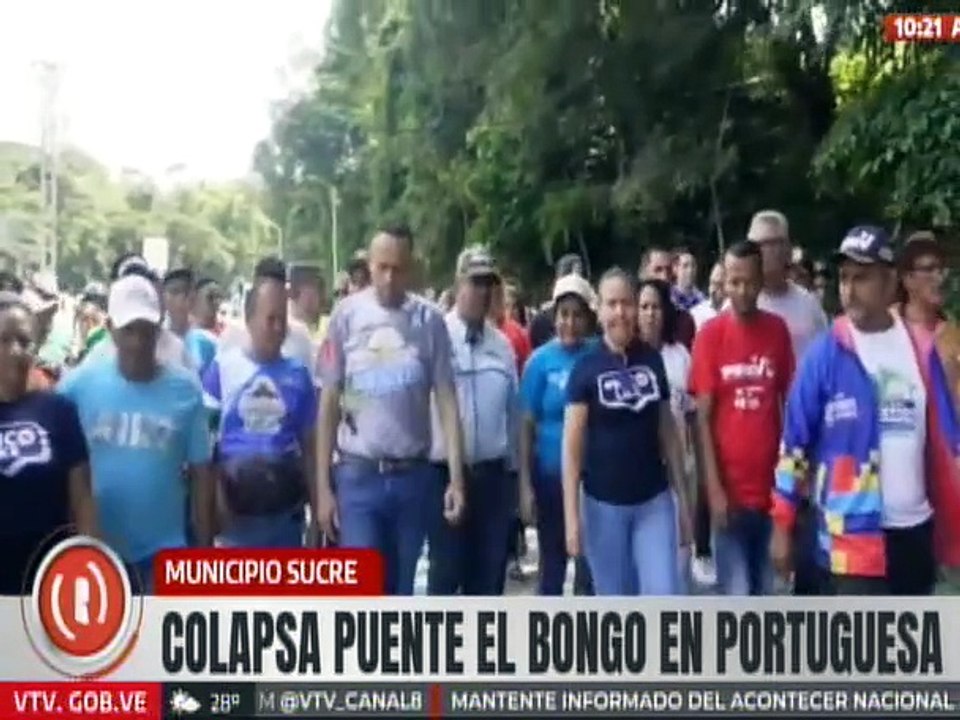 Portuguesa | Gobierno y poder popular activan plan de contingencia tras colapso del Puente El Bongo