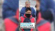 Prevén autoridades 48 frentes fríos en el país durante el invierno