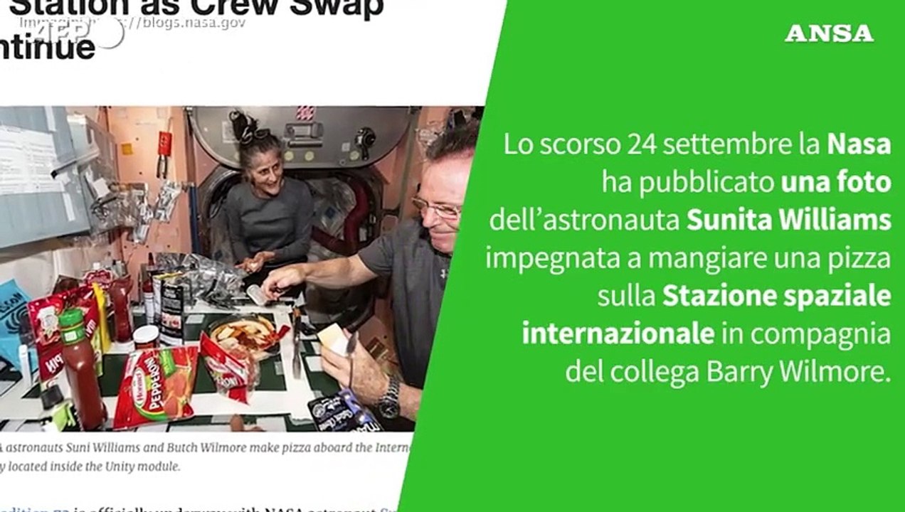 Ansa VERIFIED - E' vero che i due astronauti bloccati sulla Stazione spaziale stanno male?