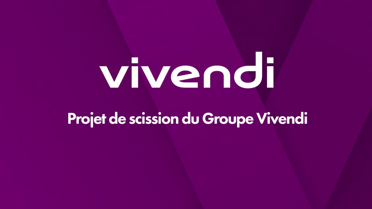 Projet de scission du groupe Vivendi