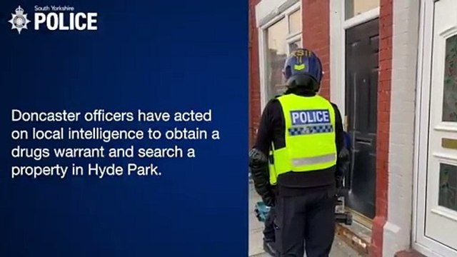 Watch as South Yorkshire police dismantle Doncaster cannabis factory