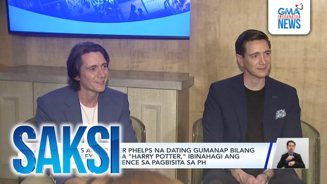 James and Oliver Phelps na dating gumanap bilang Weasley twin sa Harry Potter, ibinahagi ang kanilang experience sa pagbisita sa PH | Saksi