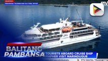 80 Australian tourists aboard cruise ship visit Marinduque