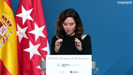 El cariñoso mensaje de Ayuso a los Reyes