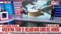 Argentina tiene el helado más caro del mundo